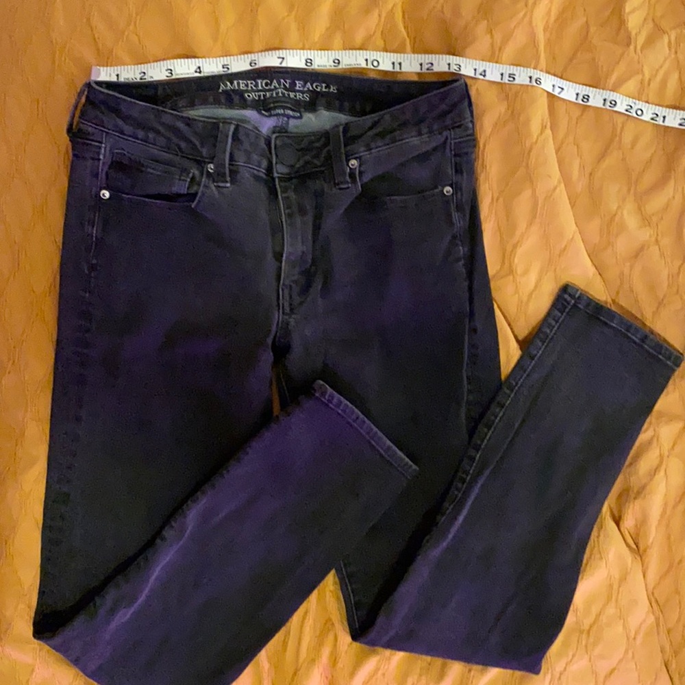 Black American Eagle Outfitters skinny jeans